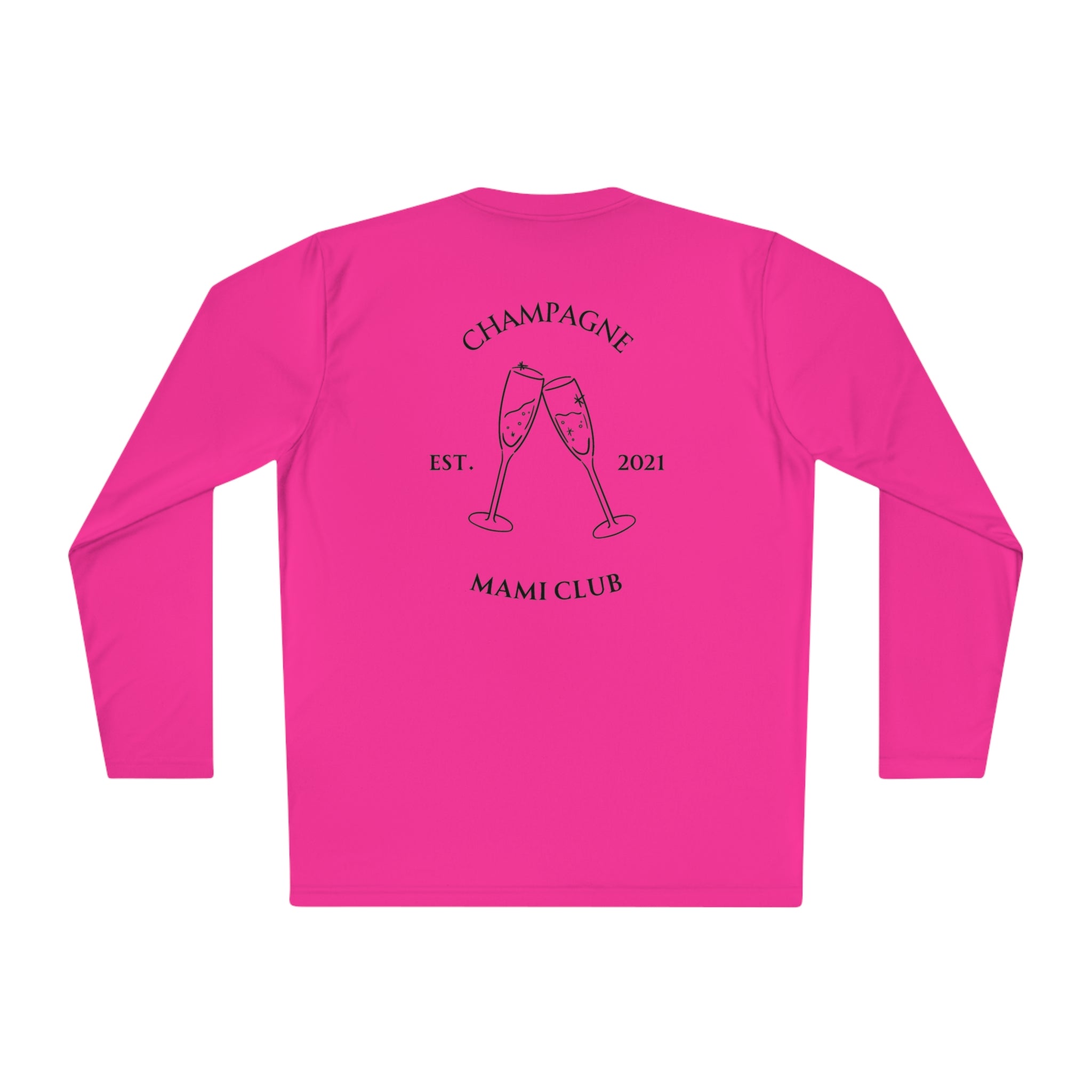 Champagne Mami Club Unisex Lightweight Long Sleeve Tee