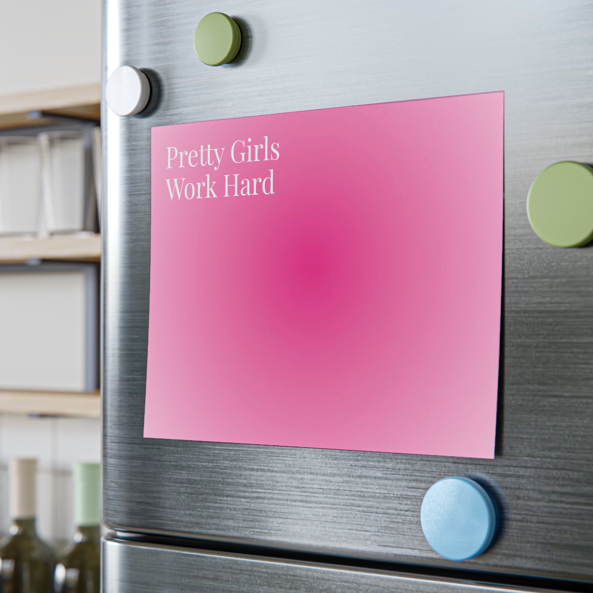 Pretty Girls Work Hard Post-it® Note Pads