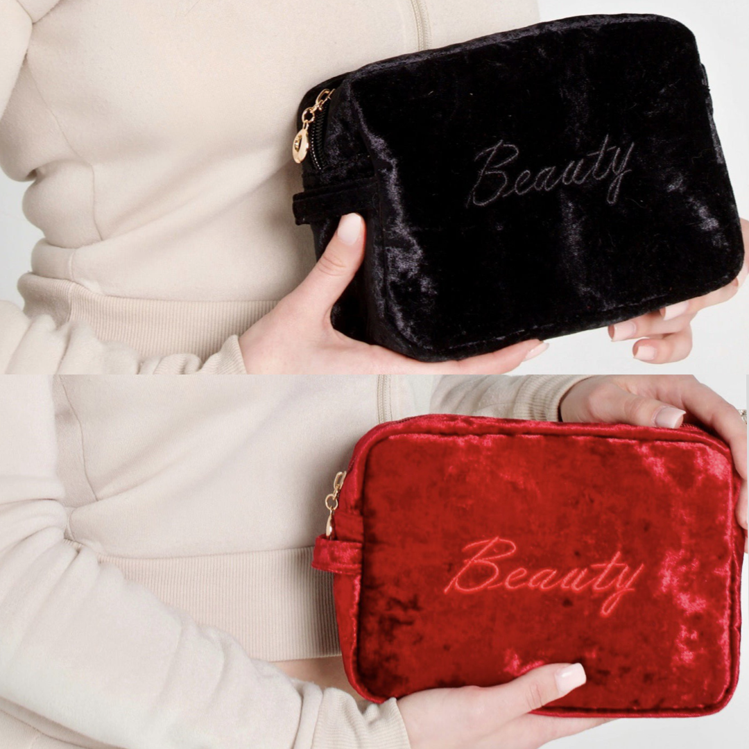 Velvet Beauty Bags